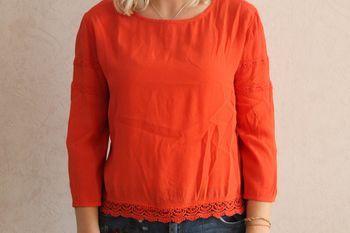 blouse manche 3/4