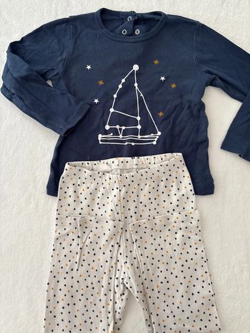 Ensemble pyjama bateau 36 mois