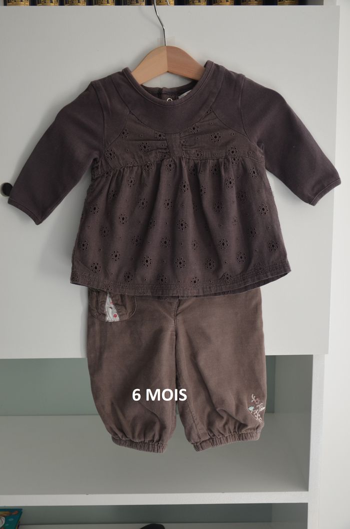 Ensemble pantalon blouse