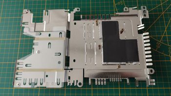 Châssis métallique F-634 pièce détachée console de jeux Sony Playstation 2 Ps2 SCPH-50004 silver #D5