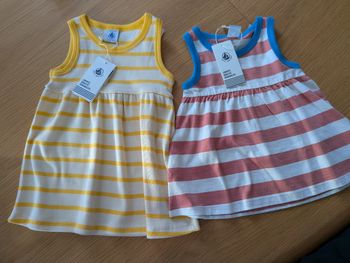 Lot de robes manches courtes 