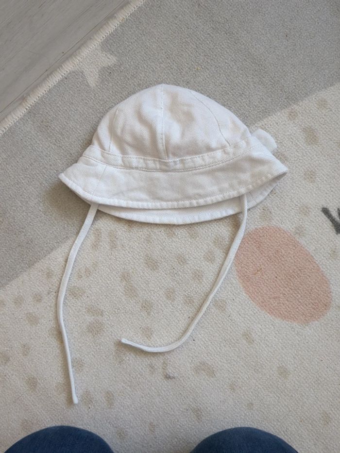 Chapeau de soleil blanc - photo numéro 4