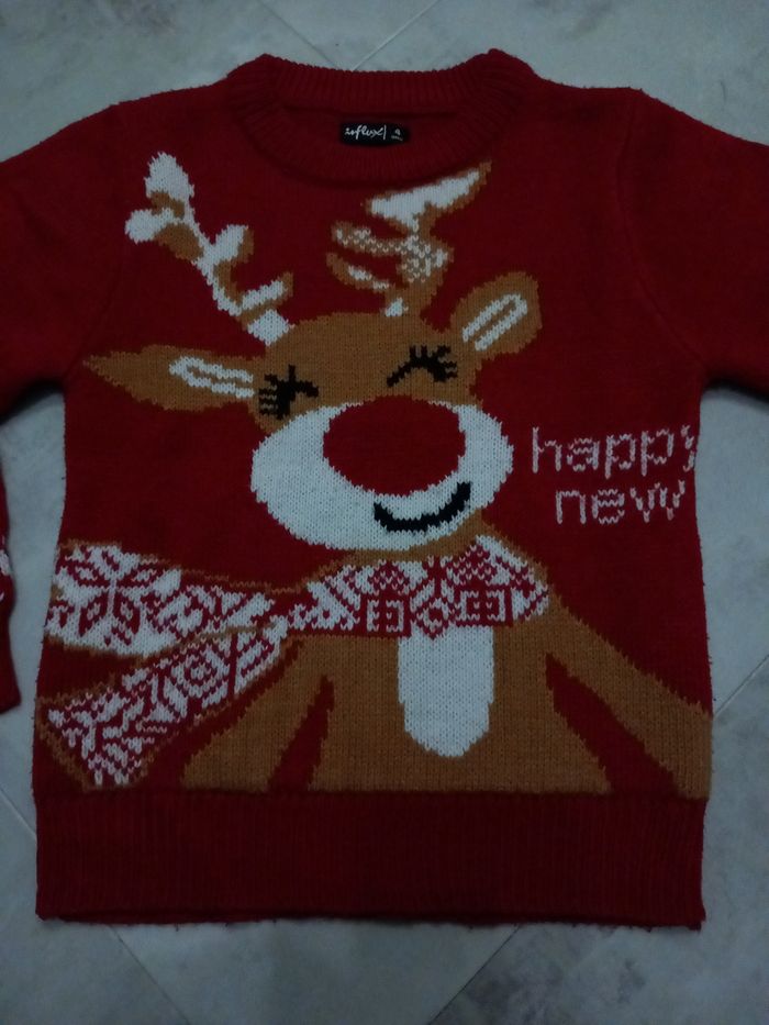 Pull de Noël fille 3 ans - photo numéro 2