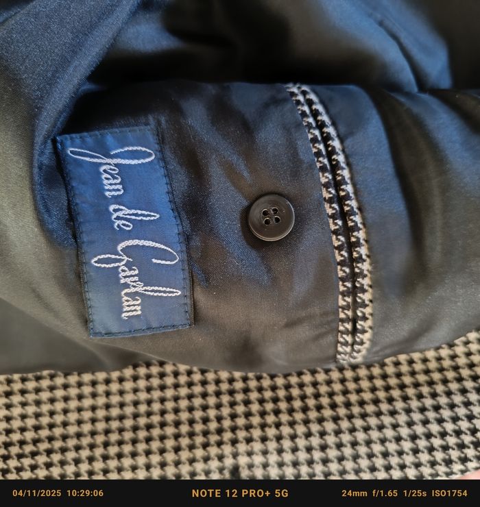 Veste homme pied de poule - photo numéro 5