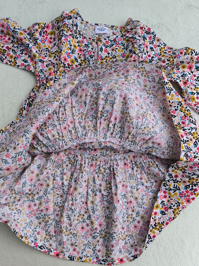 Robe fleurie fille TAO 2 ans - photo numéro 7