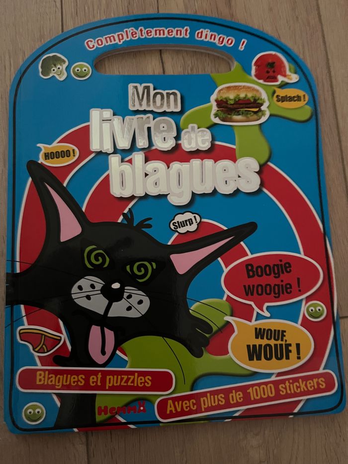 Mon livre de blague autocollant - photo numéro 1