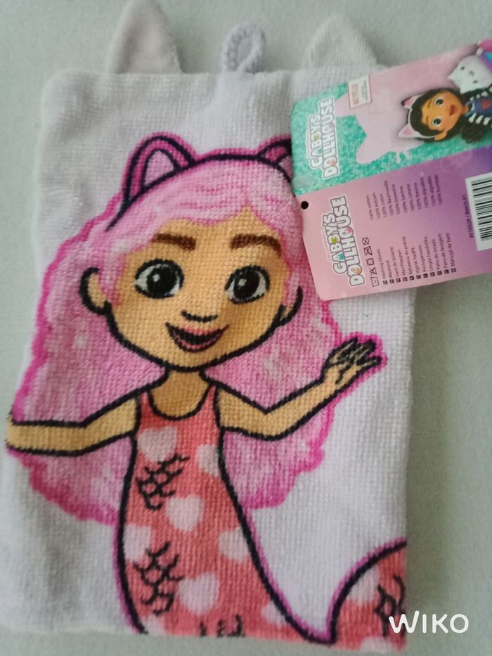 Gant toilette gabby chat - photo numéro 2