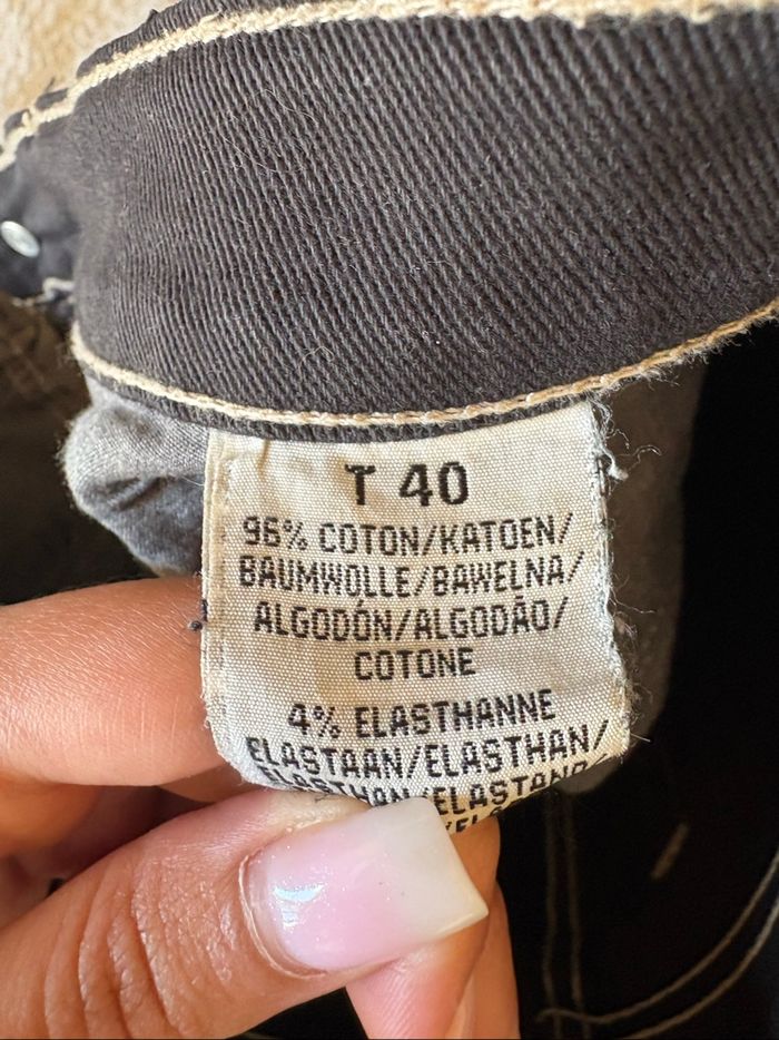 Jeans droit brut - photo numéro 5