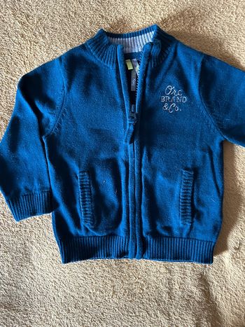 Gilet zippe orchestra 9 mois