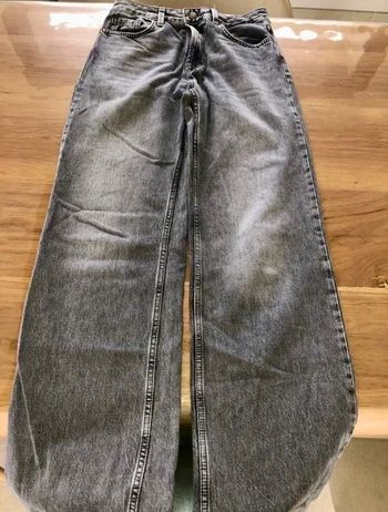 Jeans droit Stradivarius gris D92 taille 38 en   à 25 euros