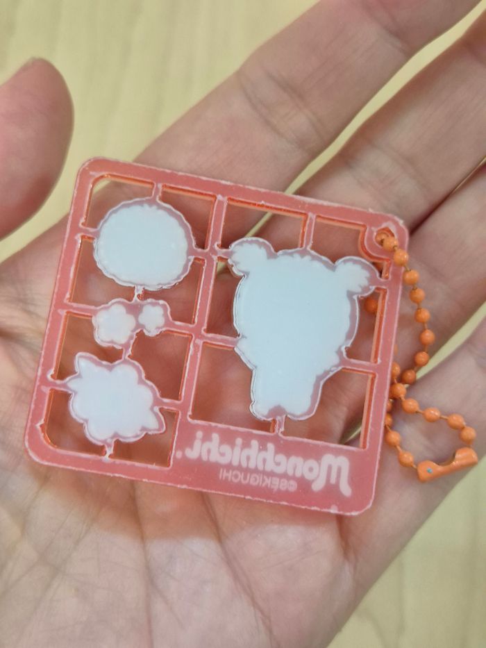 Gashapon charm "Plastic Model" Monchhichi (Kiki) - photo numéro 3