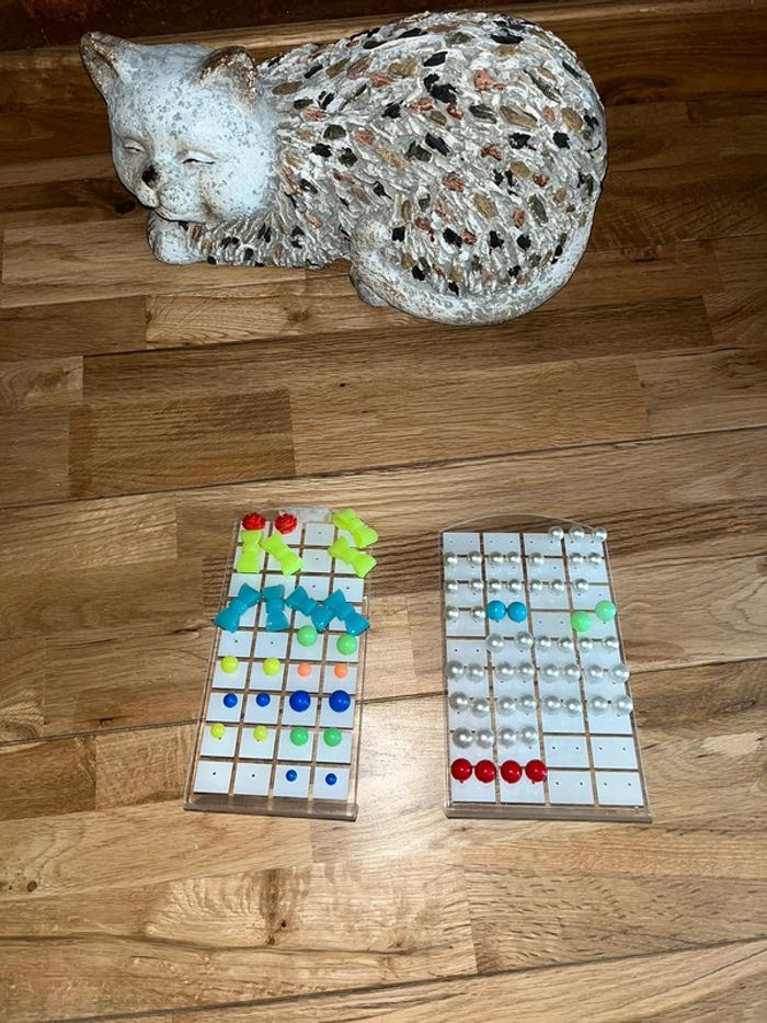 Lot de boucles d’oreilles fantaisies colorées