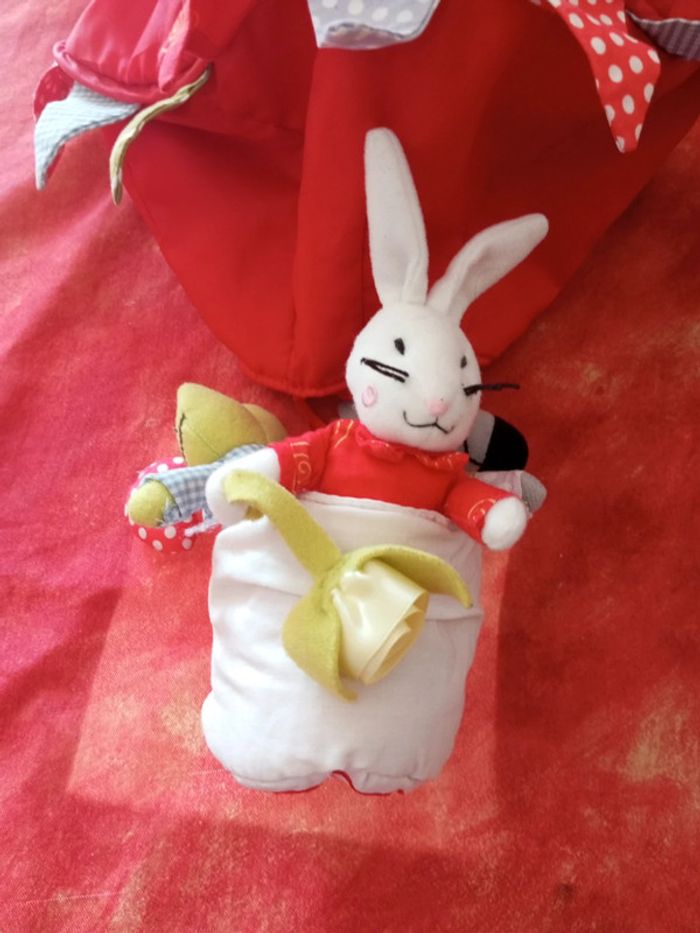 Montgolfière Ikea avec lapin , âne et grenouille - photo numéro 2
