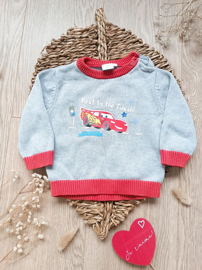 Pull cars Disney bébé garçon 12 mois