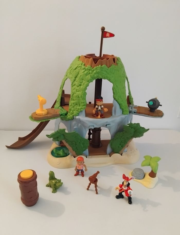 JAKE LE PIRATE Île Cachette Secrète Jack Figurines Complet 🏝