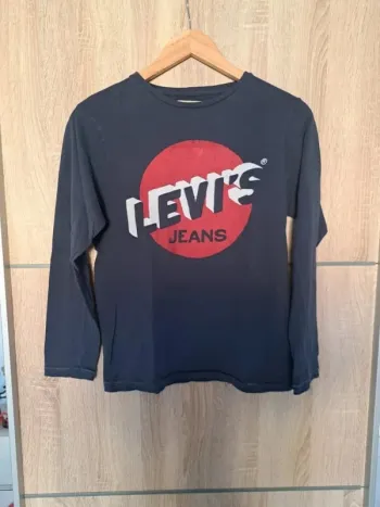 Tee shirt levis manches longues 14 ans bleu marine
