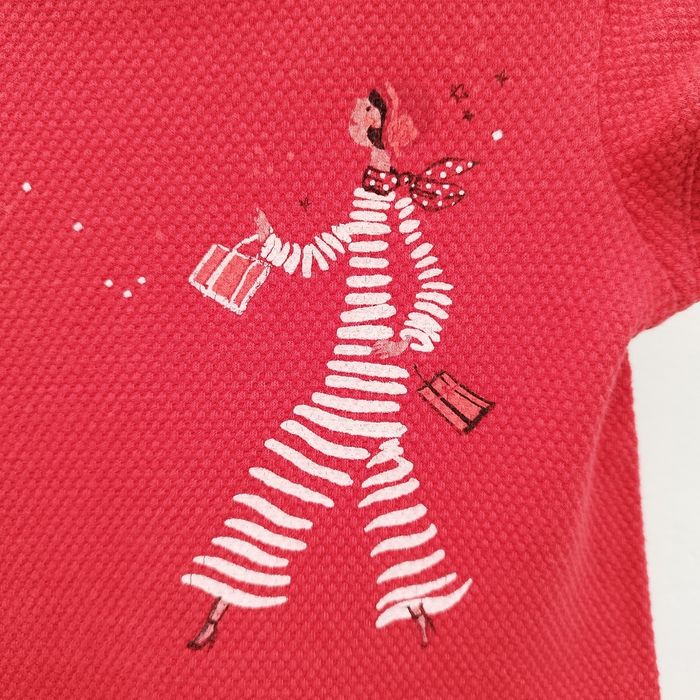 Robe rouge Catimini 2 ans - photo numéro 2