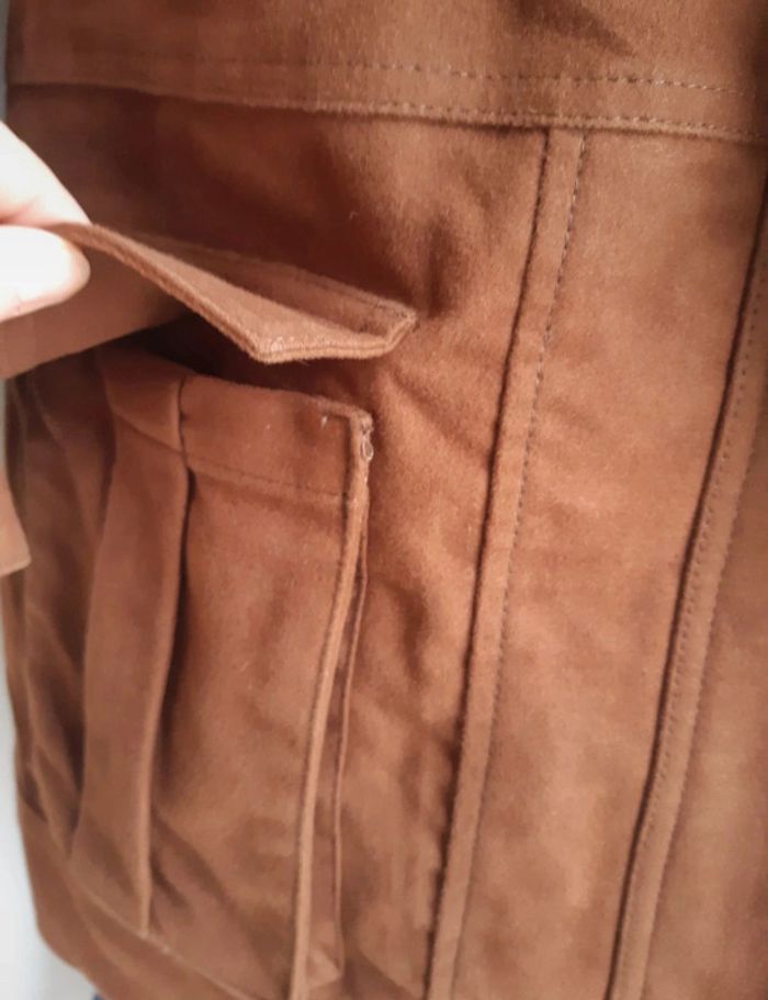 Ikks manteau chaud style mouton retourné T.38 - photo numéro 6