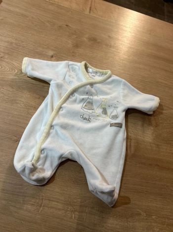Pyjama hiver prématurée 00Mois