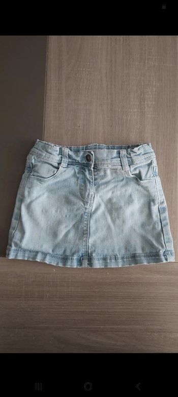 Jupe en jeans