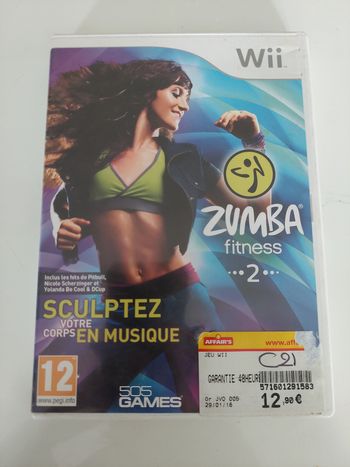 Jeu zumba wii