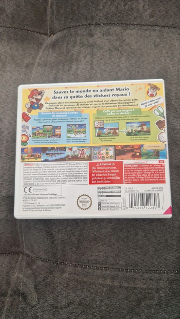 Paper Mario Sticker Star 3ds - photo numéro 3