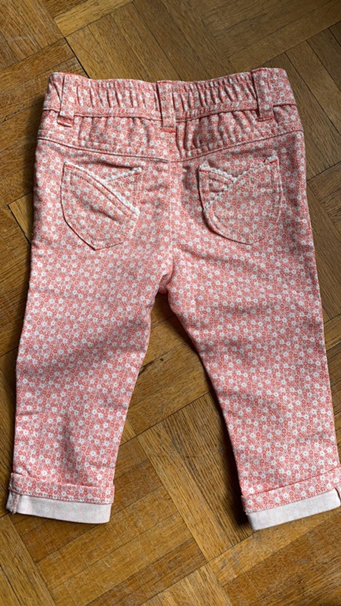 Pantalon d'été fille 9 mois Sergent major - photo numéro 3