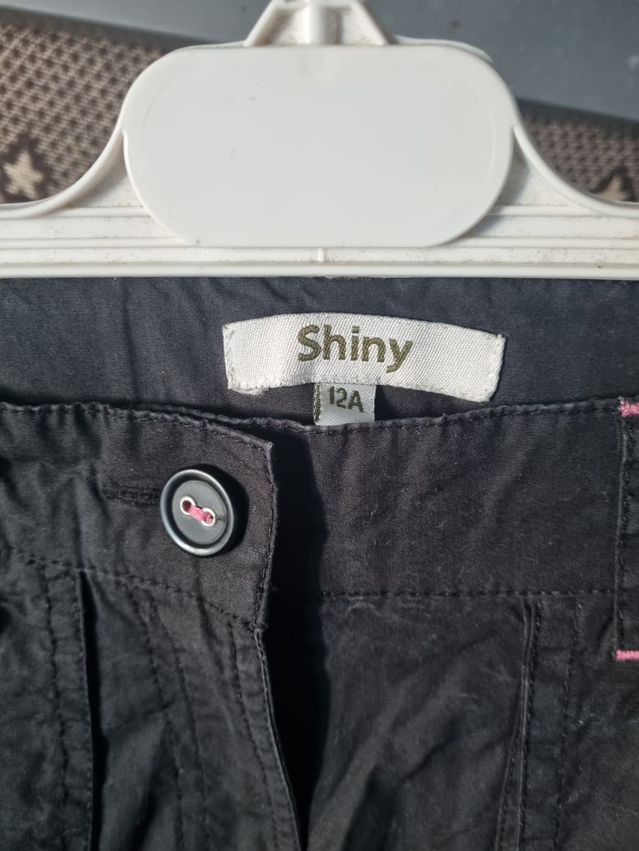 Pantalon noir multiples poches 12ans - photo numéro 3