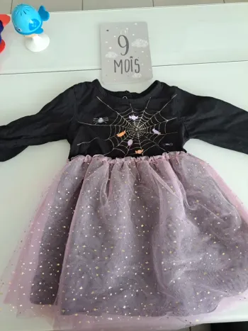 Robe halloween 9 mois