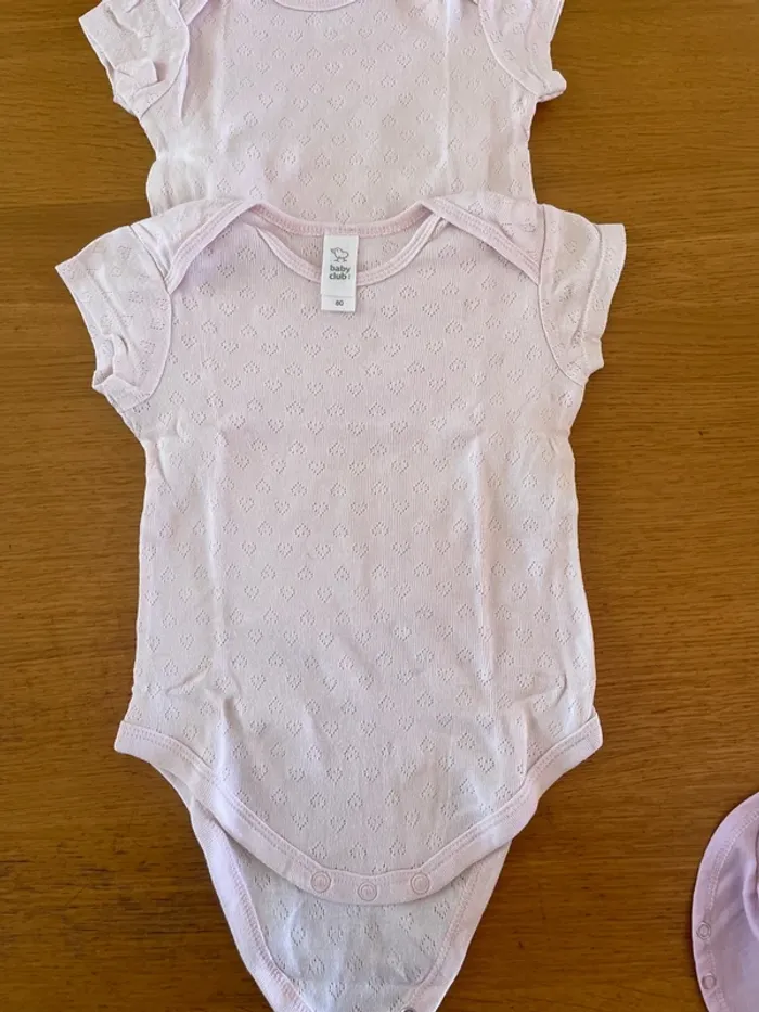 3 body manches courtes 18 mois baby club - photo numéro 2