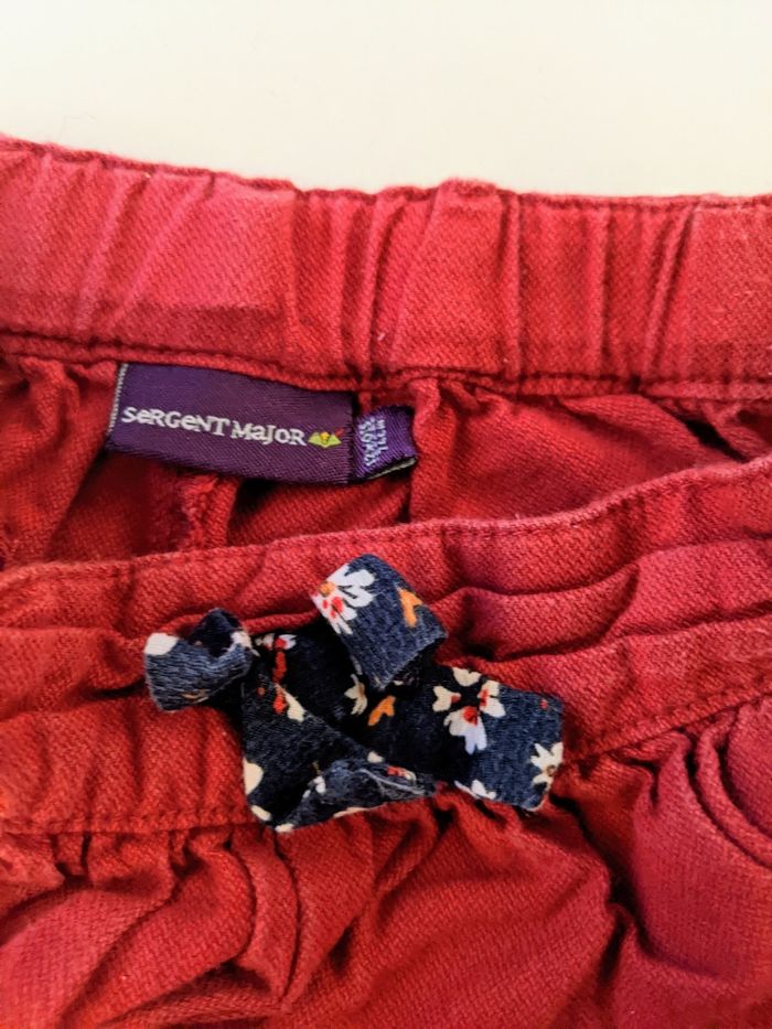 Short bloomer rouge bordeau Sergent Major 12 mois 74 cm - photo numéro 2