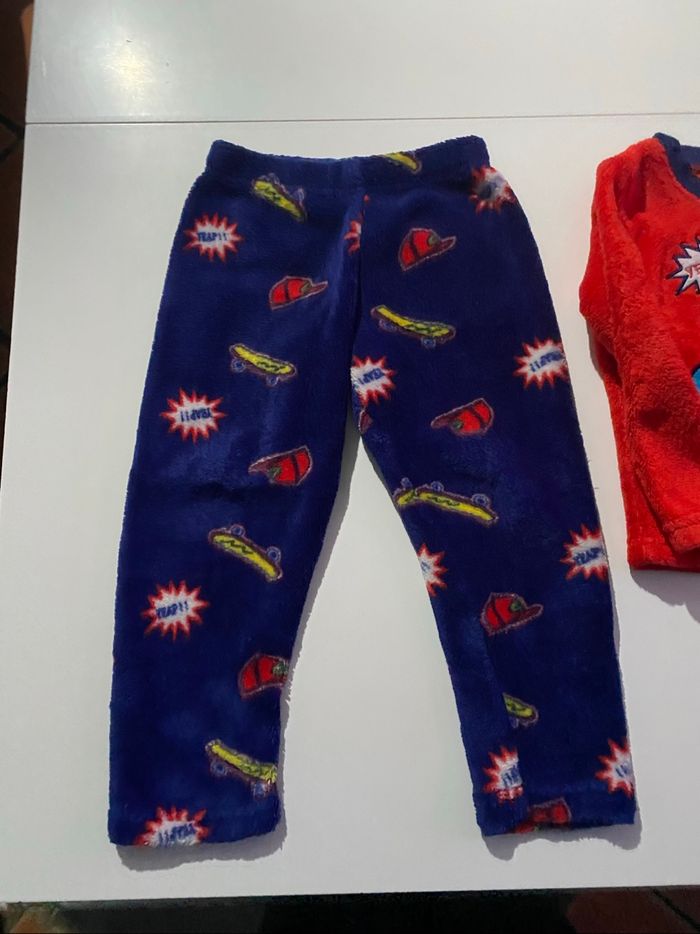 Ensemble pyjama enfants garçon taille 3 ans pilou pilou TessaIa - photo numéro 2