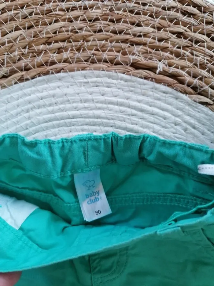 Short menthe - C&A - Taille 80 - photo numéro 2