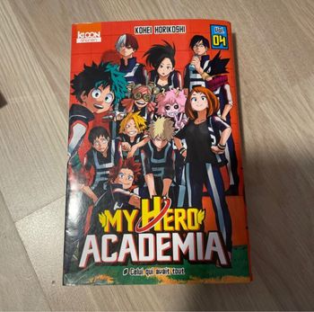 Manga My hero academia tome 4