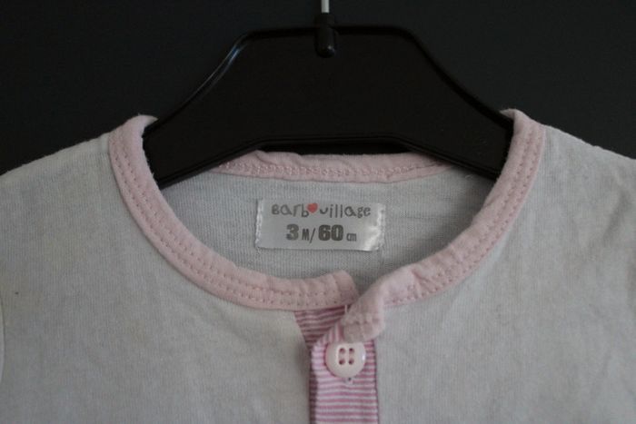 Bodie combinaison manches courtes taille 3 mois 60 cm - photo numéro 4
