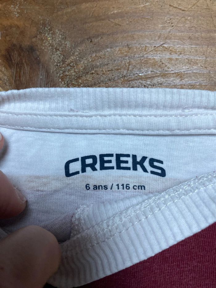 Tee shirt creeks 6 ans - photo numéro 2