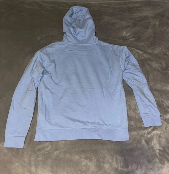 Pull à capuche bleu claire femme 34 XS kiabi - photo numéro 3