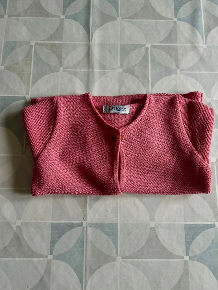 Gilet fille 2 ans - Duger - en très bon état - photo numéro 4