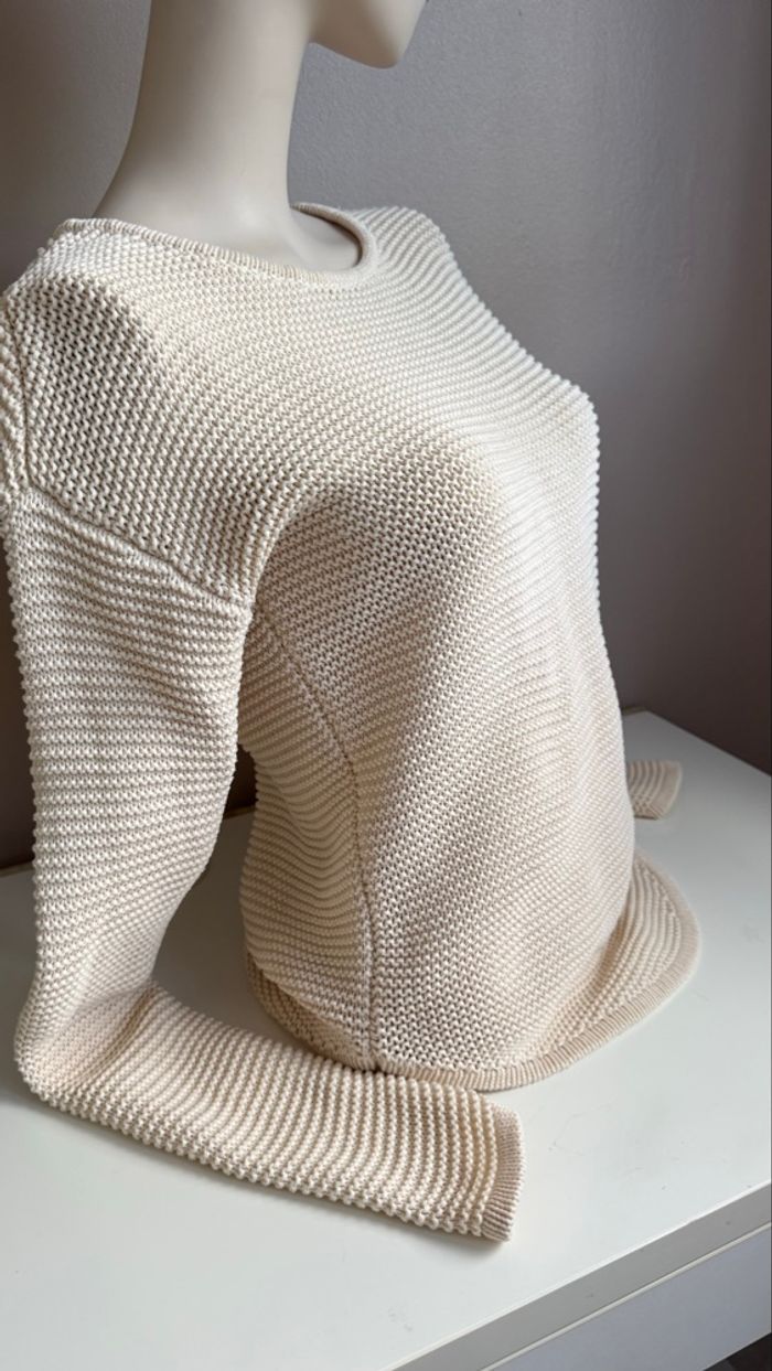 Joli pull boden écru taille XS excellent état - photo numéro 5
