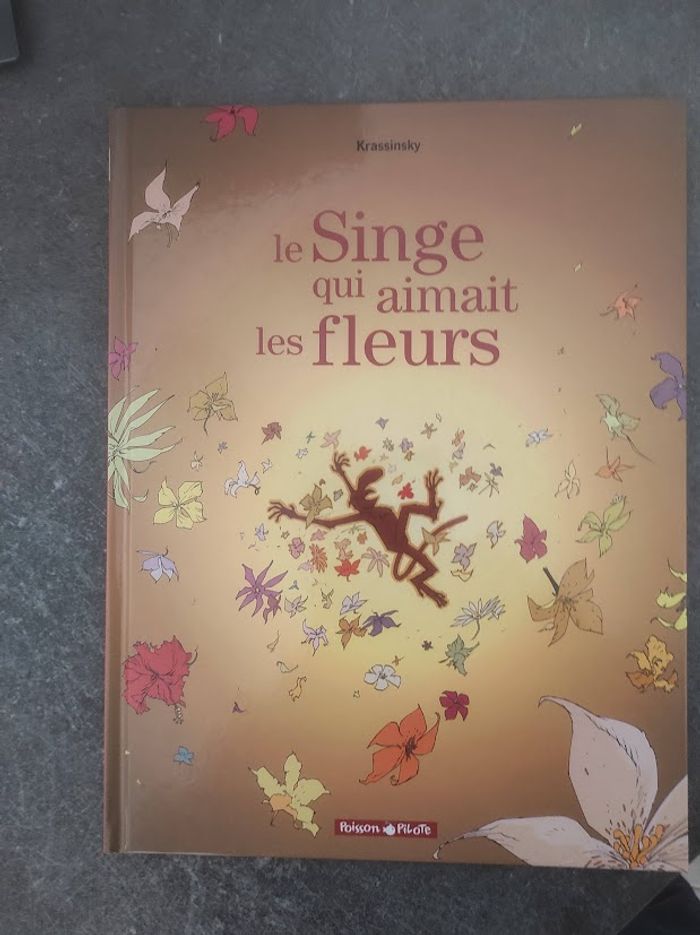 Le Singe qui aimait les fleurs Krassinsky Dargaud Poisson Pilote 2007