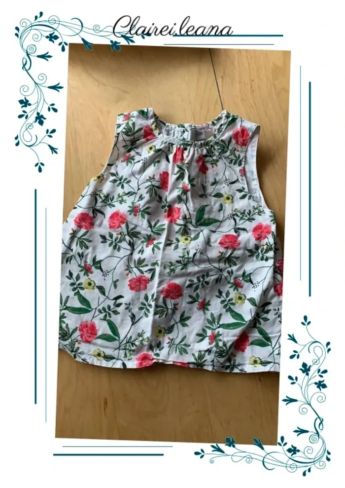 🛑robe fleurie 23 mois🛑