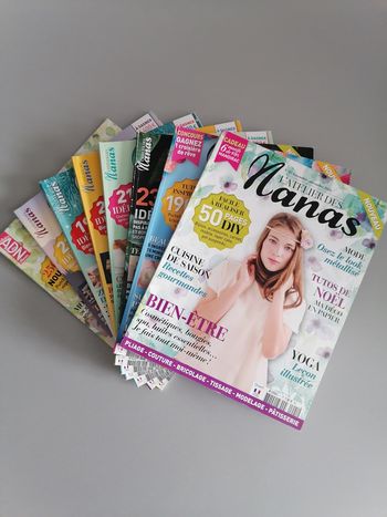 Lot 8 numéro revues loisirs - "L'atelier des nanas"