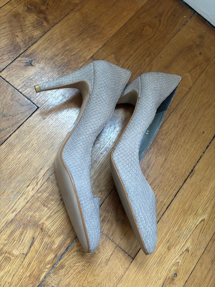 Escarpins beige Eram taille 41 neuves - photo numéro 4