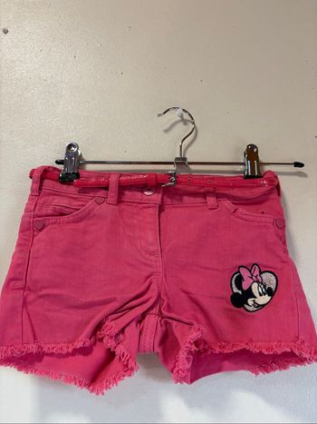 Short fille taille 116