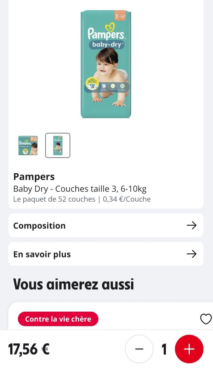Couches pampers - photo numéro 3