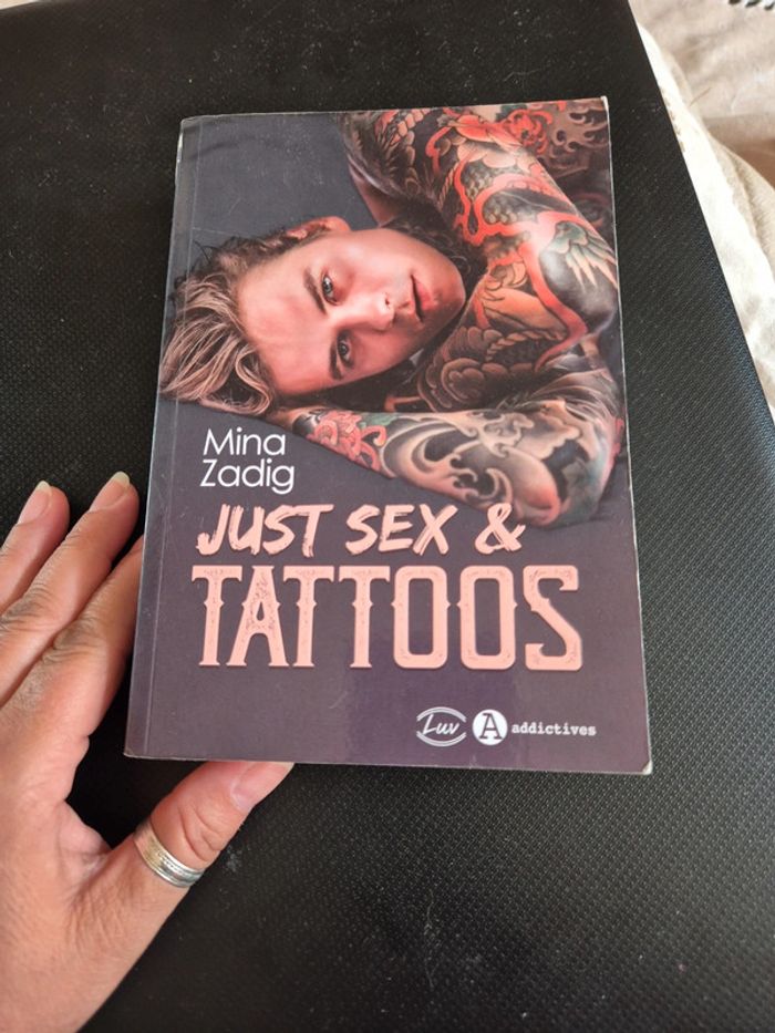 livre just sex & tattos de Mina Zadig - photo numéro 5