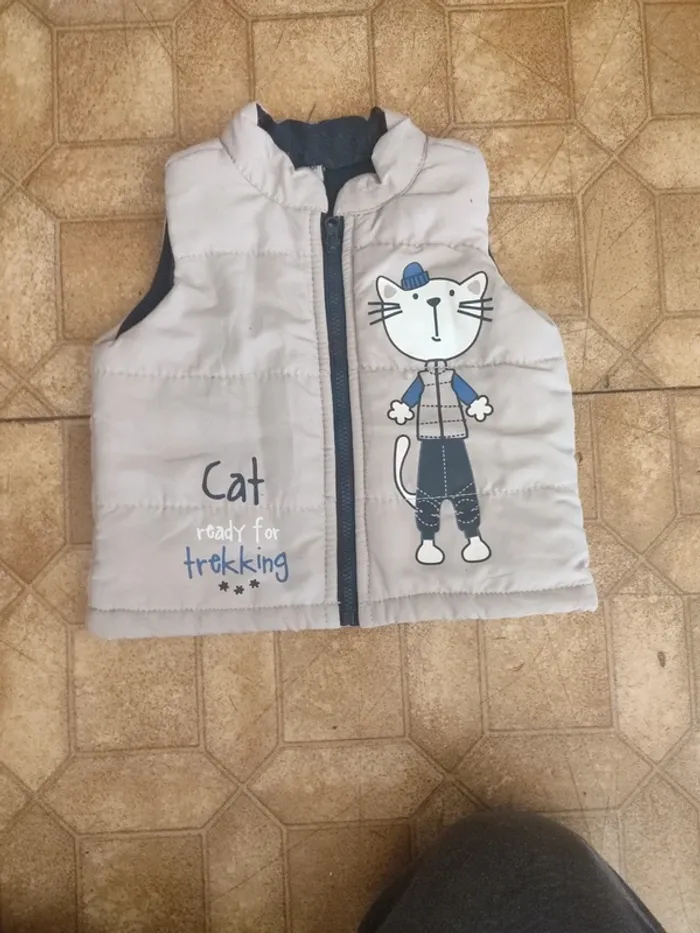 Manteau sans manche 6 mois