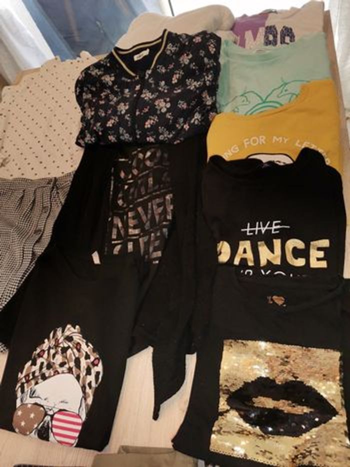 Lot vêtement Automne Hiver fille 12 ans - photo numéro 5