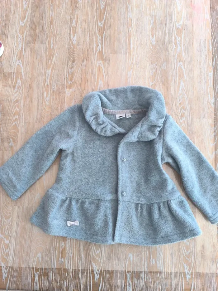 Gilet polaire fille