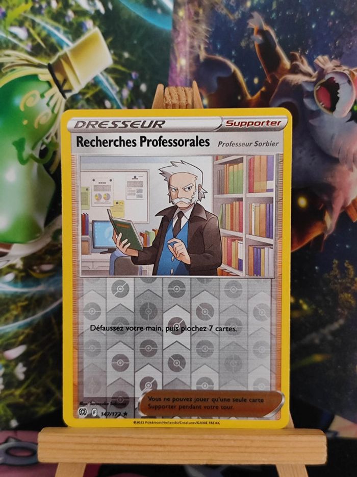 Recherches professorales sorbier reverse rare 147/172 stars étincelantes